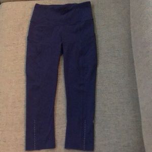 Lululemon Fast and Free Crop 21”